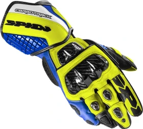 Spidi Carbo Track Evo schwarz/blau/gelb