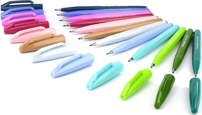 Pentel Brush Sign Pen SES15C hellgrün