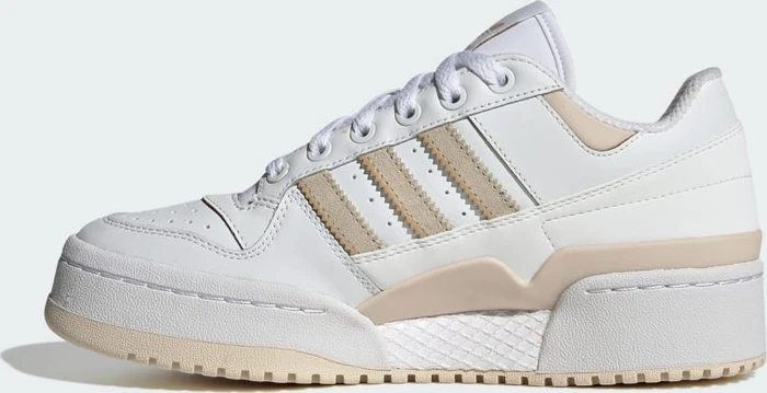 adidas Forum Bold Stripes cloud white/halo ivory/magic beige (Damen)