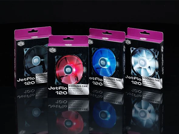 Cooler Master JetFlo 120 rot, 120mm