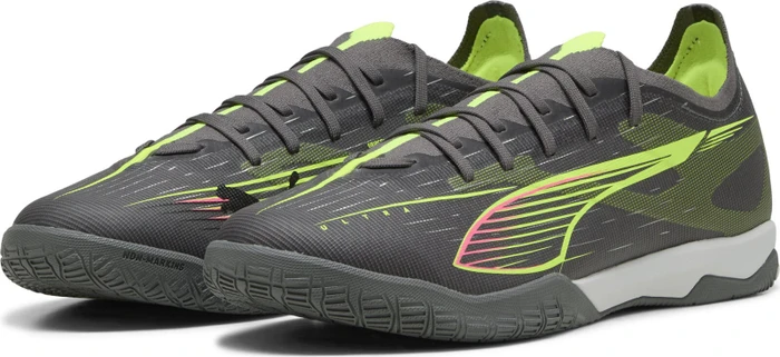 Puma Ultra 5 Match IT matte aged silver/yellow alert/puma aged silver (Herren)