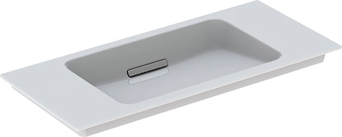 Geberit ONE Möbelwaschtisch Abgang horizontal, verkürzte Ausladung