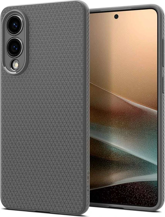 Spigen Liquid Air für Samsung Galaxy S25 Edge Marble Grey