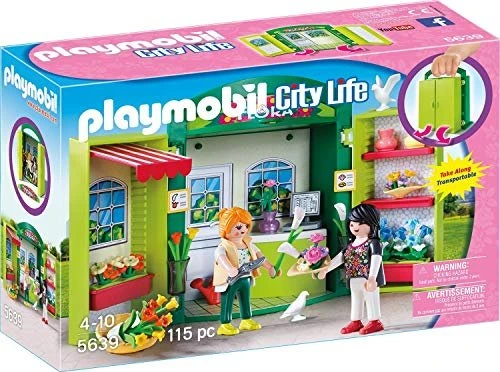 playmobil City Life Aufklapp-Spiel-Box Blumenladen