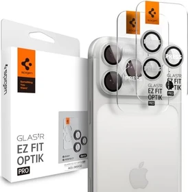 Spigen GLAS.tR EZ Fit Optik Pro Lens Protector für Apple iPhone 17 Pro/17 Pro Max silber