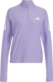 adidas Adi365 Iconic Running Half Zip Laufshirt langarm magic lilac (Damen)