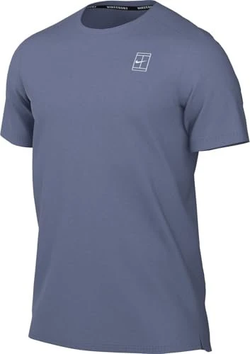 Nike Court Advantage Dri-FIT Funktionsshirt kurzarm world indigo/white (Herren)