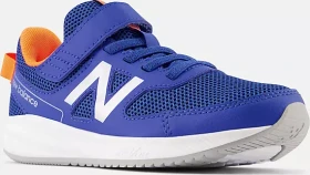 New Balance 570v3 Bungee Lace Top Strap cobalt/blaze orange (Junior)