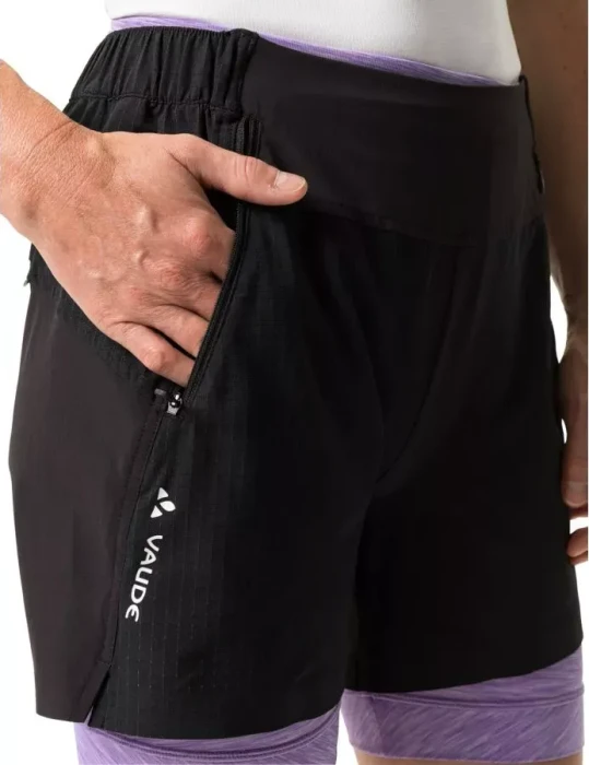 Vaude Altissimi Fahrradhose kurz black uni (Damen)