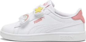 Puma Smash 3.0 Badges puma white/passionfruit (Junior)