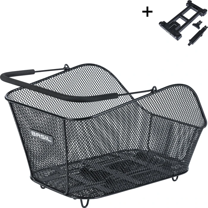 Basil Icon M MIK Fahrradkorb schwarz