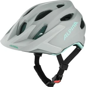 Alpina Apax Jr MIPS Kinderhelm smoke-grey/turquoise matt