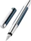 Pelikan Pura P40 petrolblau/silber, rechte Hand, breit Vorschaubild