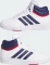 adidas Hoops Mid 4.0 cloud white/dark blue/team victory red (Junior) Vorschaubild