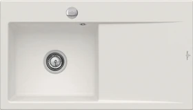 Villeroy & Boch Subway Style 50 Einbau Becken links mit Ablauffernbedienung steam