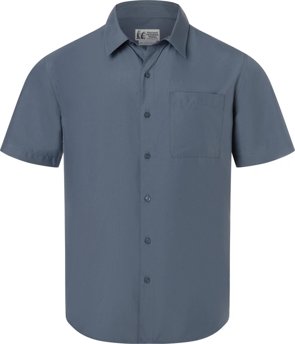 Marmot AirExchange UPF 40 Hemd kurzarm thunderhead (Herren)