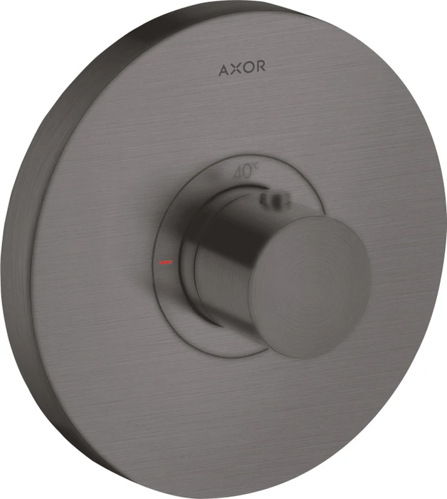 Hansgrohe Axor ShowerSelect rund Thermostat brushed black chrome