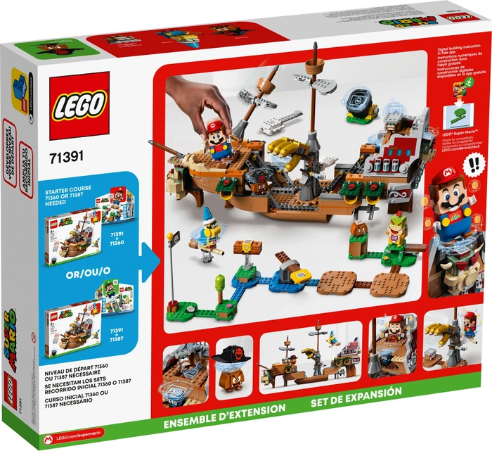 LEGO Super Mario - Bowsers Luftschiff Erweiterungsset