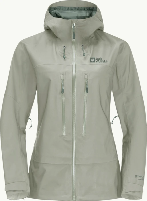 Jack Wolfskin Kammweg 3L Funktionsjacke mint leaf (Damen)