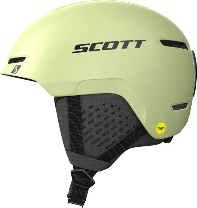 Scott Track Plus Helm acid yellow