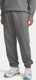Under Armour Icon Fleece Trainingshose lang pitch grey/medium heather/white (Herren)