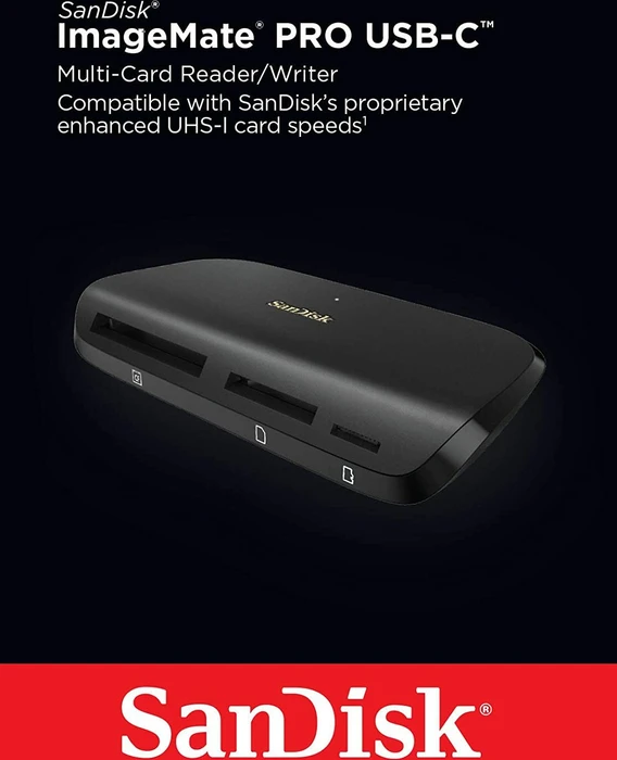 SanDisk ImageMate PRO USB-C, USB 3.0 Micro-B [Stecker]