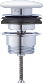 Duravit Universal Push-open Ventil weiß