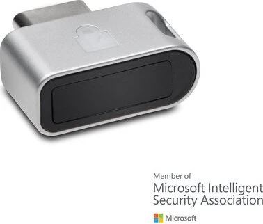Kensington VeriMark Guard USB-C Fingerprint Key, silber/schwarz