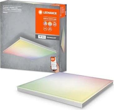 Osram Ledvance Planon Frameless SMART+ WiFi Multicolor CCT LED Panel 30x30 20W