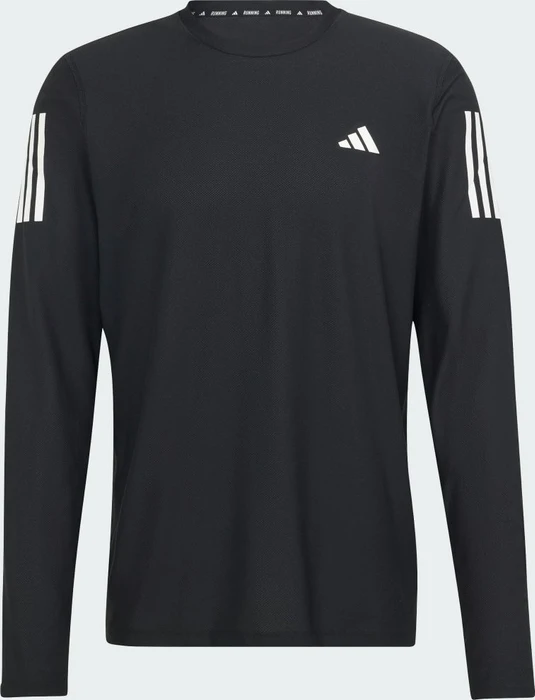 adidas Own The Run Laufshirt langarm schwarz (Herren)