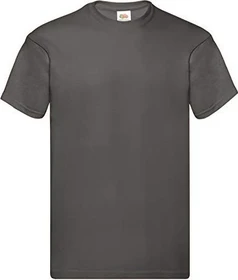 Fruit Of The Loom Original T-Shirt kurzarm light graphite