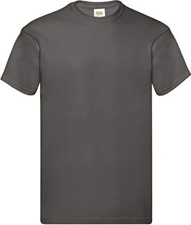 Fruit Of The Loom Original T-Shirt kurzarm light graphite