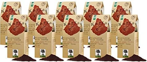 Kaffa Wildkaffee mild Kaffeepulver, 250g