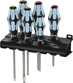 Wera Kraftform Edelstahl 3334/6 Schraubendrehersatz, 6-tlg.