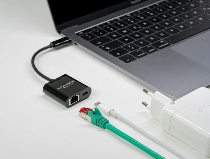 DeLOCK RJ-45 LAN-Adapter, USB-C 3.0 [Stecker]