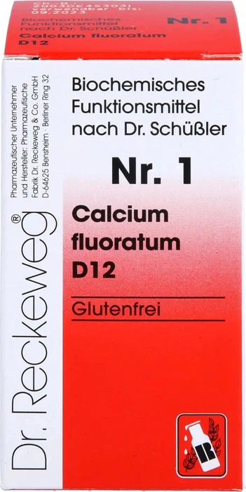Dr. Reckeweg Biochemie Nr. 1 Calcium fluoratum D12 Tabletten, 200 Stück