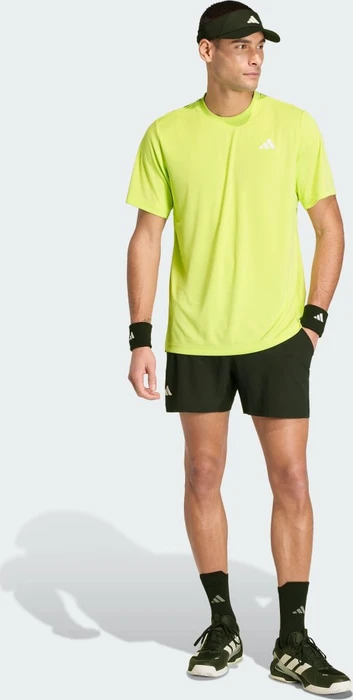adidas Club Tennis Climacool Funktionsshirt kurzarm semi frozen lemon (Herren)
