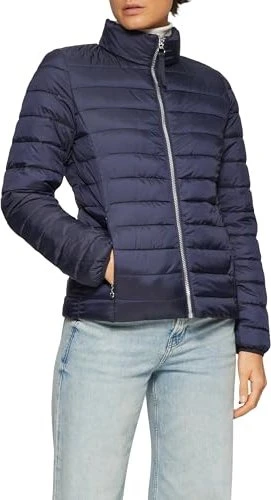 s.Oliver Steppung und Stehkragen Funktionsjacke blau (Damen)