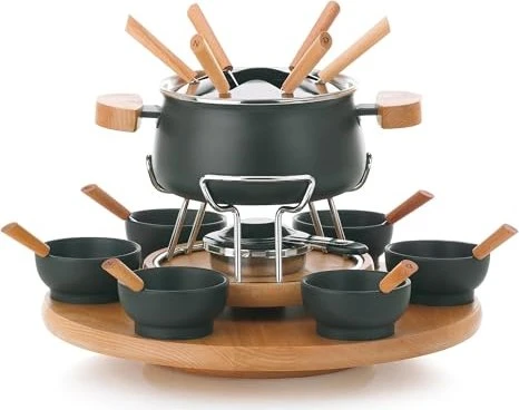 Kela Natura Fondue Karussel Set, 23-tlg.