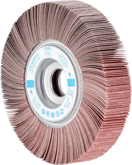 Pferd FR 15030/25.4 A 150 Lamellenschleifwalze K150, 150x30mm, 2 Stück