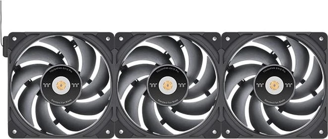 Thermaltake ToughFan EX12 Pro High Static Pressure PC Cooling Fan schwarz, 120mm, 3er-Pack