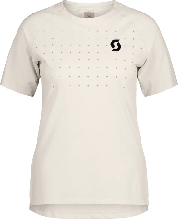 Scott Trail Vertic Trikot kurzarm cotton white (Damen)