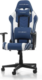 DXRacer Prince Series P132 Gamingstuhl, blau/weiß