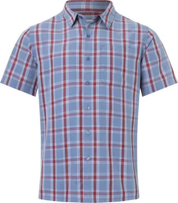 Marmot Eldridge Novelty Classic Hemd kurzarm rain cloud/oliver plaid (Herren)