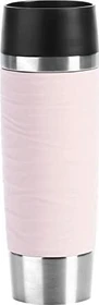 Emsa Travel Mug Waves Grande Isolierbecher 500ml puderrosa