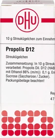 DHU Propolis D12 Globuli, 10g