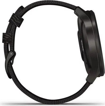 Garmin vivomove Style Aktivitäts-Tracker black pepper woven/graphite