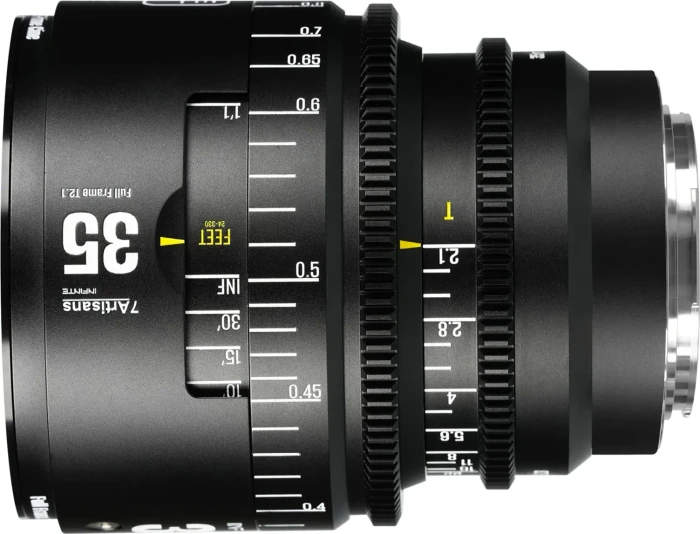 7artisans Infinte 35mm T2.1 Full Frame Cine für PL schwarz