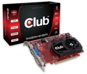 Club 3D Radeon HD 6570, 2GB DDR3, VGA, DVI, HDMI