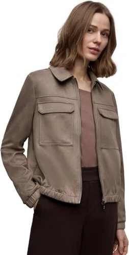 Street One Kurze Veloursjacke Jacke light terra mocha (Damen)